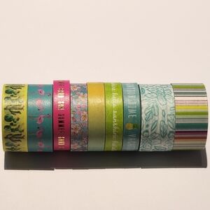 9 washi tape rolls - Recollections